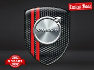 Volvo Etiquetas Negocio Resistentes Estilo Personalizables X